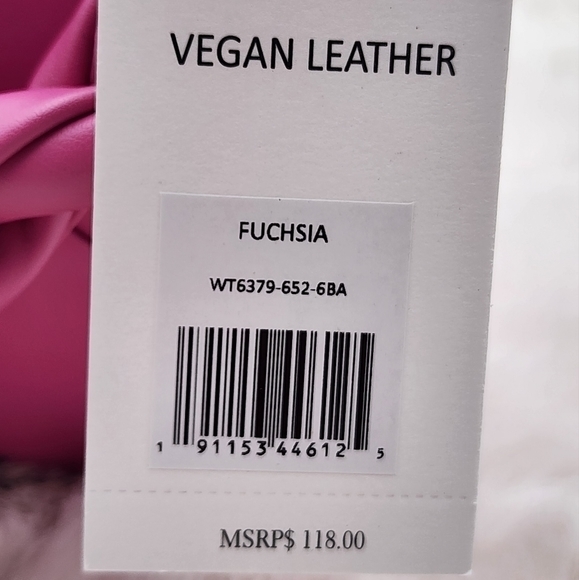 Jason Wu hot pink‎ vegan leather crossbody bag Braided leather handle NWT - Picture 5 of 11